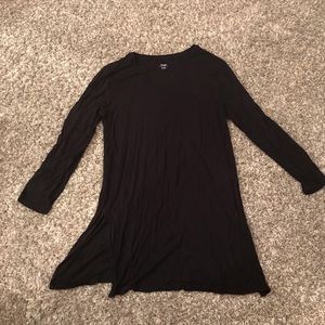 Old Navy long sleeve black tunic